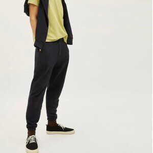 Everlane 100% Organic Cotton Black Sweatpants | Track Pants | Joggers - Size L